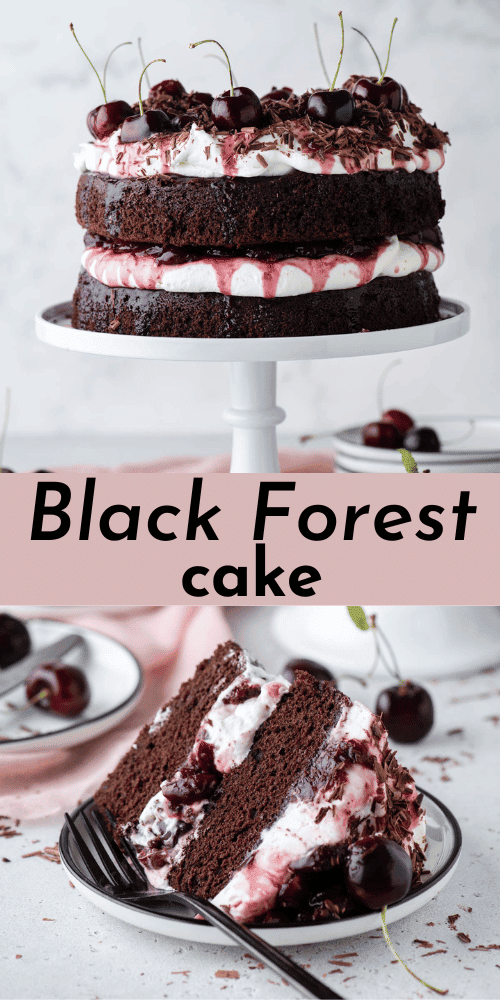 Traditional Black Forest Cake Recipe - The First Year