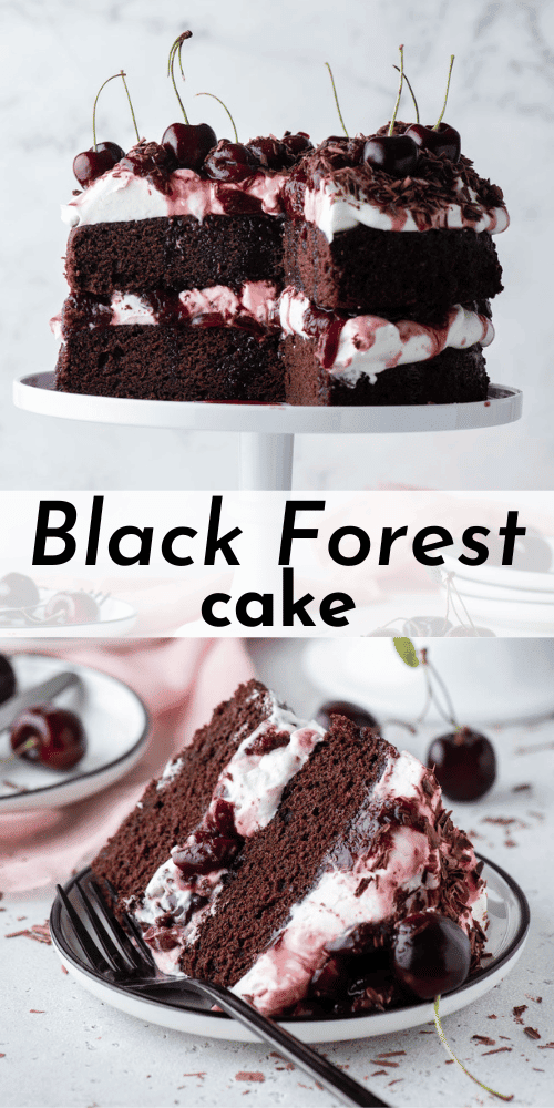 Traditional Black Forest Cake Recipe - The First Year