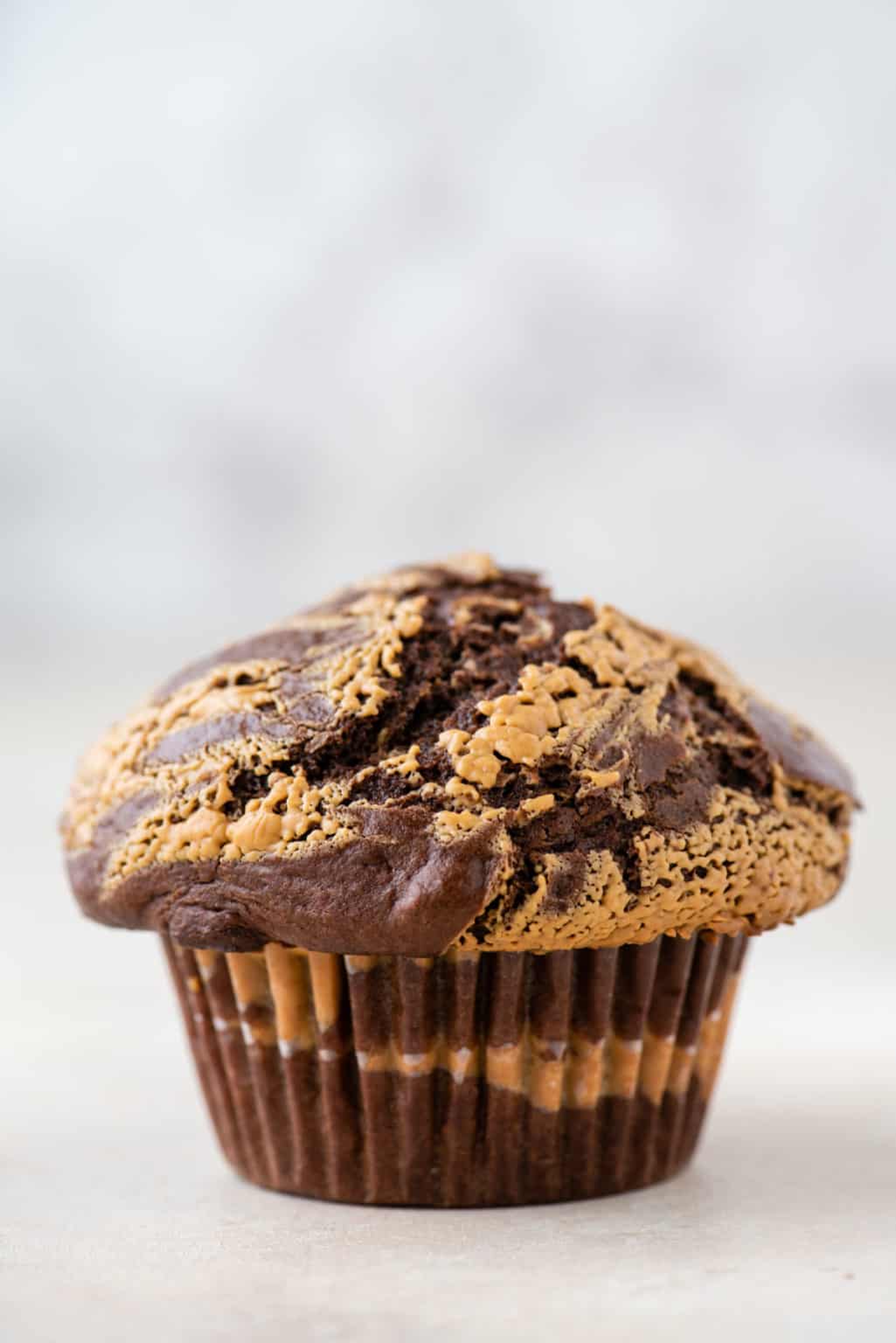Chocolate Peanut Butter Muffins The First Year