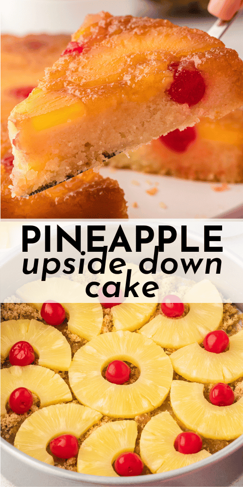 Homemade Pineapple Upside Down Cake - The First Year