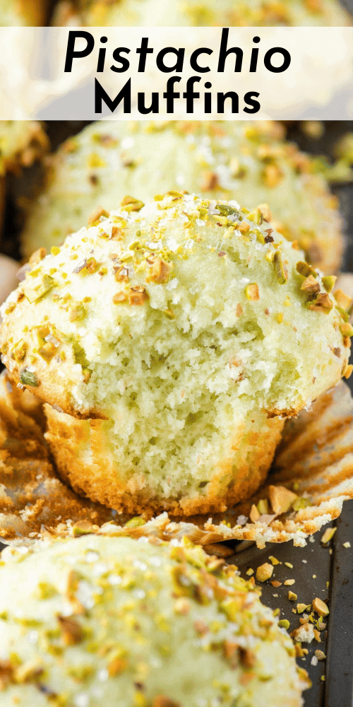 Pistachio Muffins - The First Year