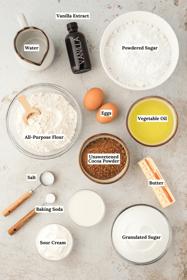 Texas Sheet Cake with Sour Cream - The First Year