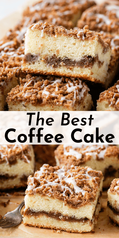 Cinnamon Streusel Coffee Cake - The First Year