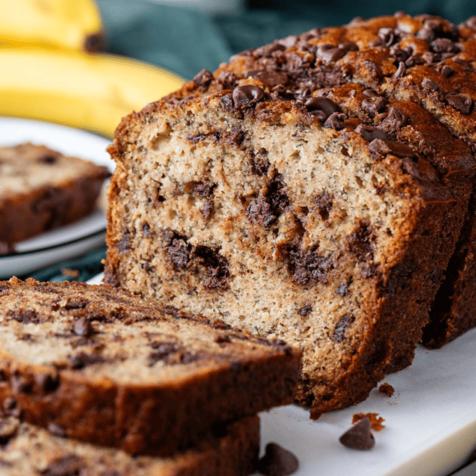 Best Banana Chocolate Chip Bread Recipe The First Year