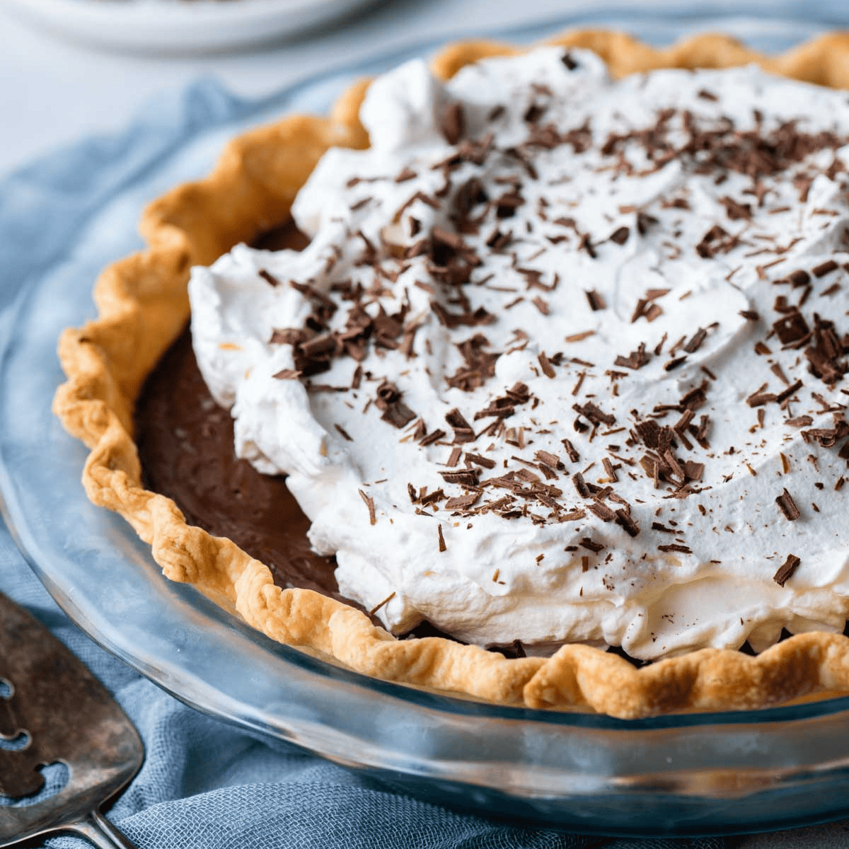 Homemade Chocolate Cream Pie