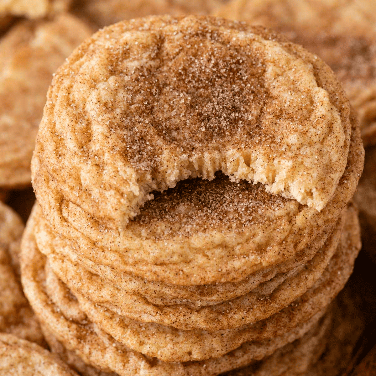 One-Bowl Classic Snickerdoodle Cookies (Soft & Chewy)