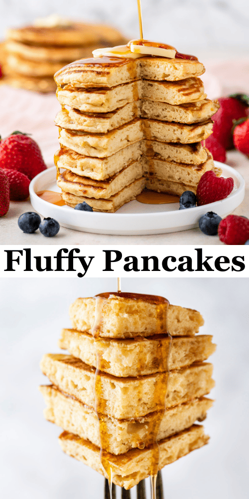 Easy Homemade Pancakes - The First Year