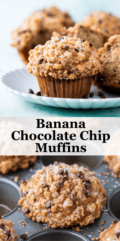 Chocolate Chip Banana Muffin Recipe - The First Year