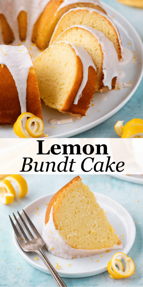 Moist Lemon Bundt Cake - The First Year