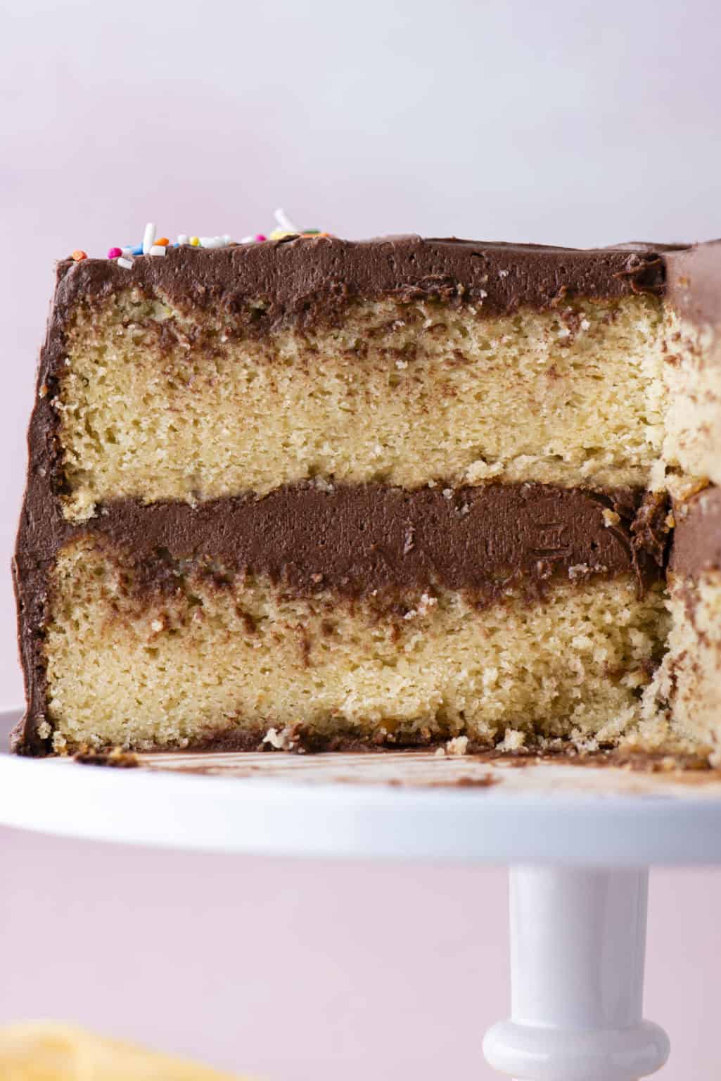 Gluten Free Vanilla Cake - The First Year