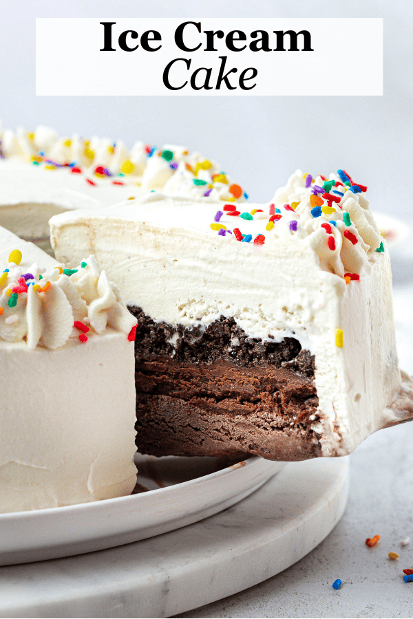 DIY Ice Cream Cake - The First Year