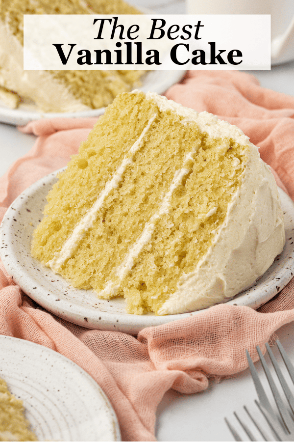 Moist Vanilla Cake Recipe - The First Year