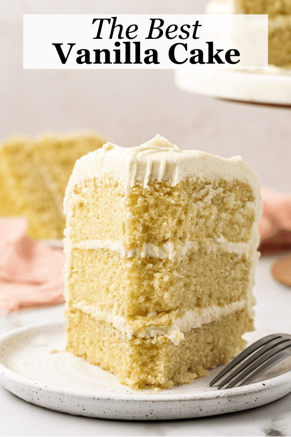 Moist Vanilla Cake Recipe - The First Year