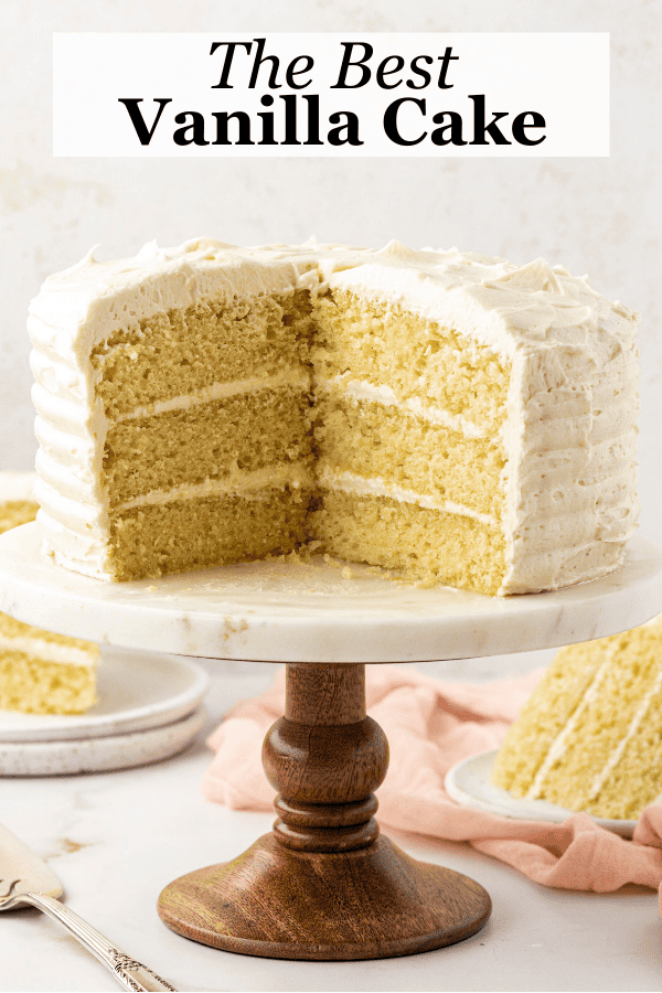 Moist Vanilla Cake Recipe - The First Year