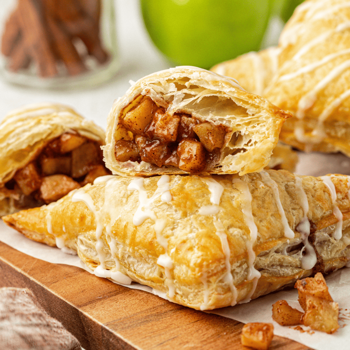 Apple Turnover With Puff Pastry-image